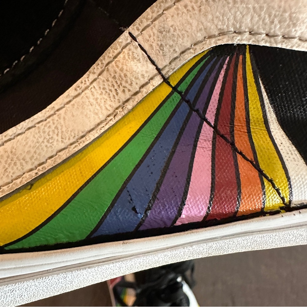 Vans Colorful High-Top Sneakers - Picture 13 of 16
